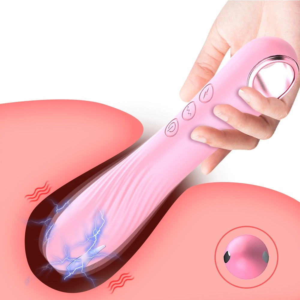 Electric Shock Pulse Vibrators Clitoral Stimulator