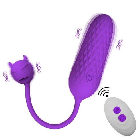 Wireless Remote Wearable G-Spot and Clitoris Massager