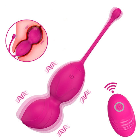 10-Speed Vibrating Egg: Vaginal Tightening Kegel Ball