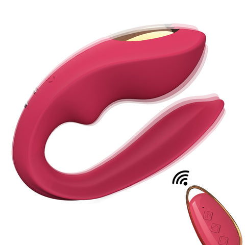 Dual Motor U-Shape Vibrator with Wireless Remote Control