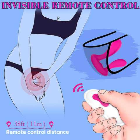 3 in 1 Invisible Wear Panties Vibrator