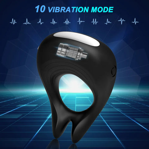 Men's Erection Delay Cock Ring Stimulator