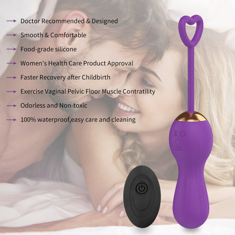 10 Speeds Wireless Remote Vibrating Egg