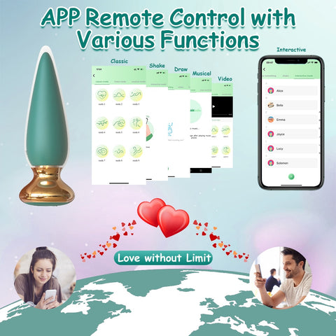 Wireless APP Control Anal Plug