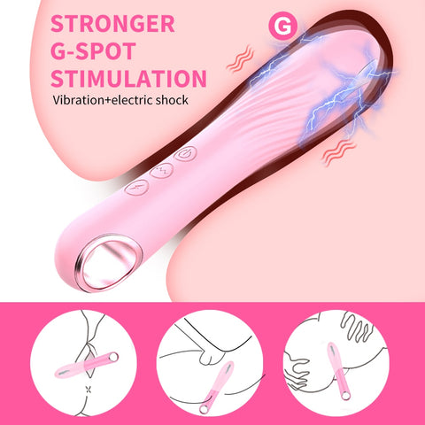 Electric Shock Pulse Vibrators Clitoral Stimulator