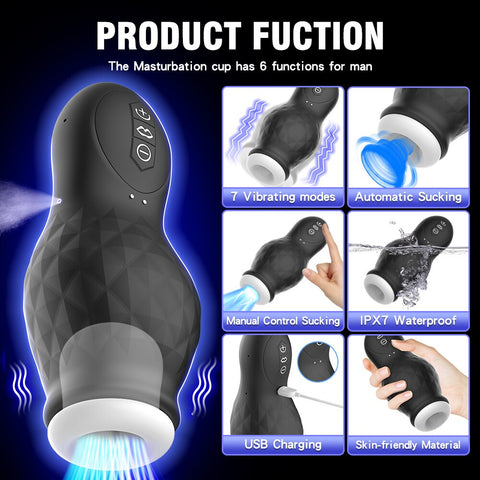 Automatic Blowjob Masturbator Milking Machine Simulator