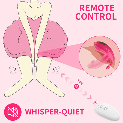 Suction Vibrator: 3-in-1 Wearable Dildo