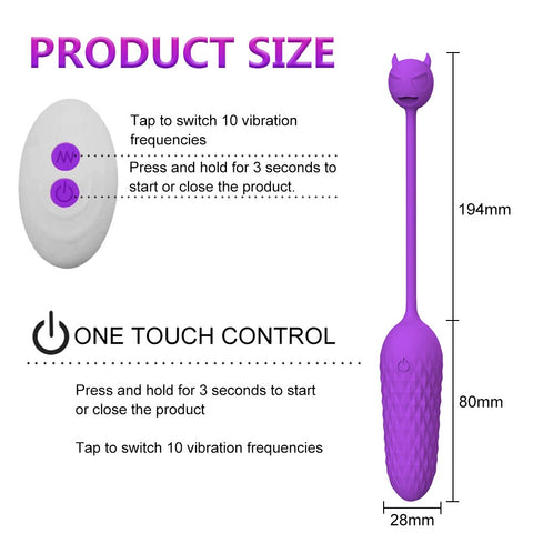 Wireless Remote Wearable G-Spot and Clitoris Massager