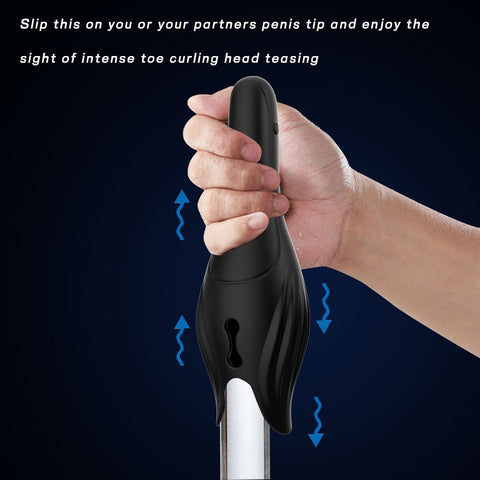 Electric Pulse Silicone Men's Vibrator