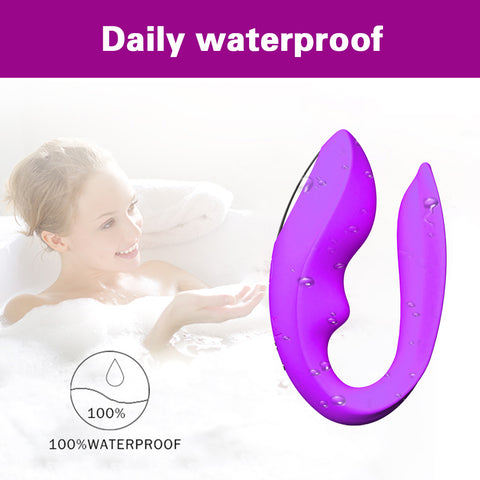 Dual Motor U-Shape Vibrator with Wireless Remote Control