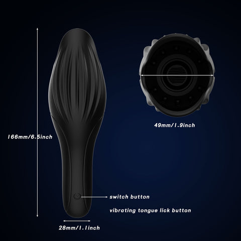 Electric Pulse Silicone Men's Vibrator