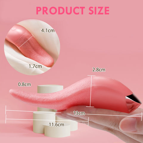 Rechargeable Tongue Licking Vibrator