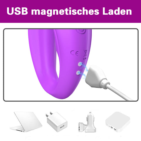 Dual Motor U-Shape Vibrator with Wireless Remote Control