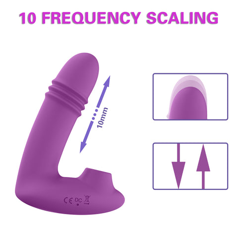 G-Spot Sucking Dildo Vibrator