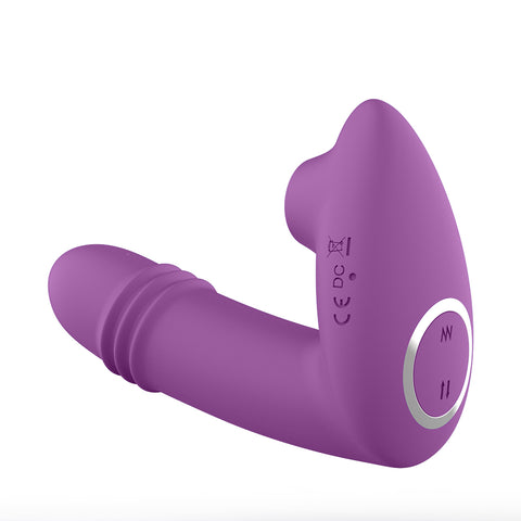 G-Spot Sucking Dildo Vibrator