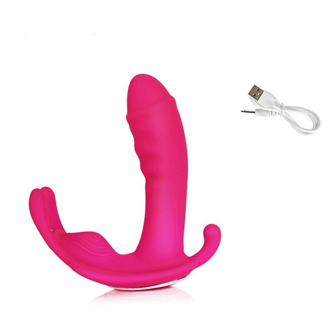 10 Adjustable Speeds Wearable Dildo Vibrators