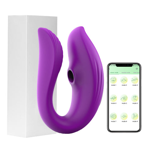 Wearable U-Shaped Sucking Vibrator