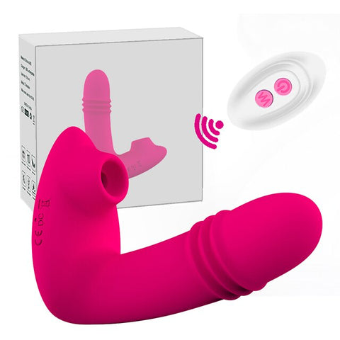 G-Spot Sucking Dildo Vibrator