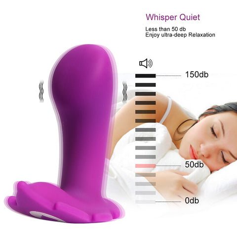 Wireless Remote 10 Frequency Vibration Dildo