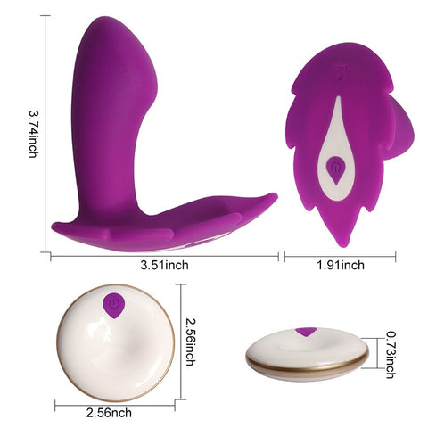 Wireless Remote 10 Frequency Vibration Dildo