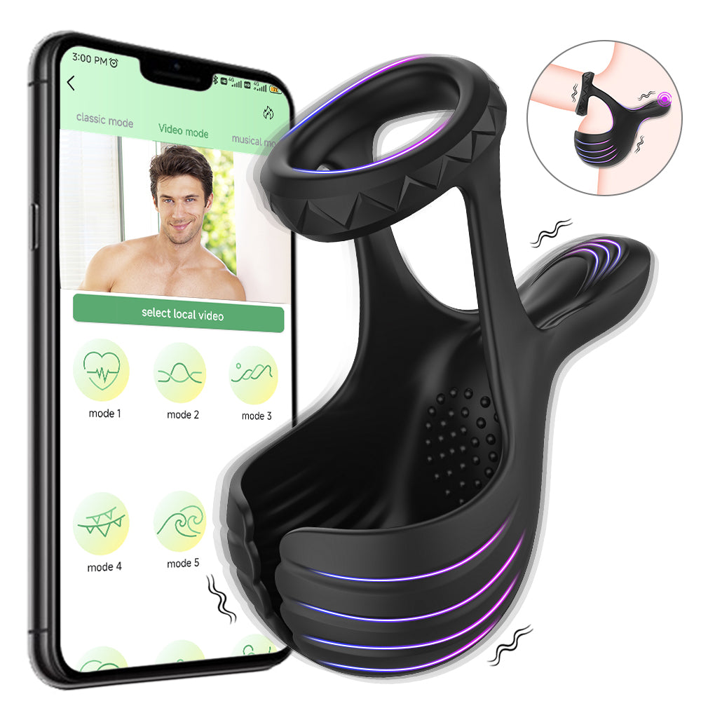 APP Remote Control Vibrating Cock Ring