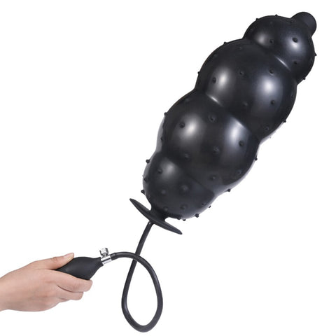 Inflatable Super Big Anal Plug Pump Dilator