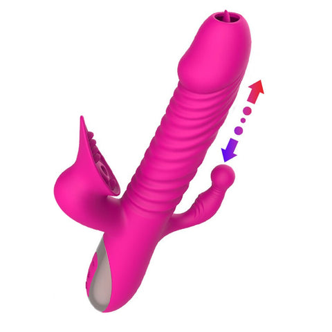 3-in-1 Clitoris Sucking Rabbit Vibrator