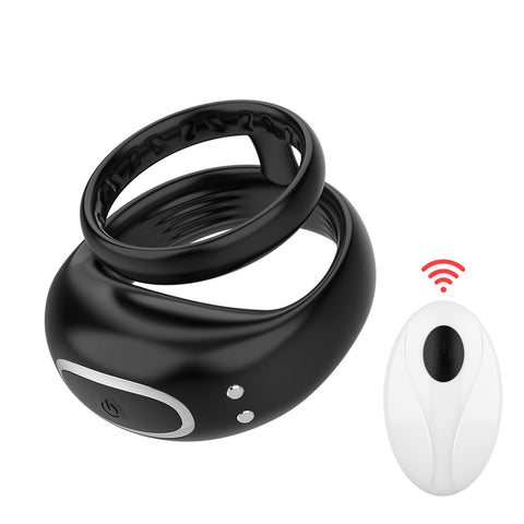 Bluetooth Wireless Remote Control Vibrating Cock Ring