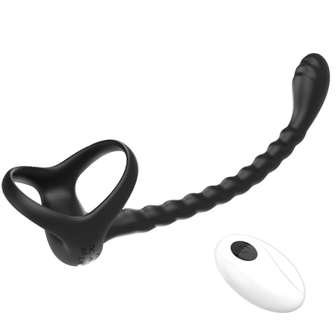 APP Remote Control Penis Ring Anal Plug Vibrators